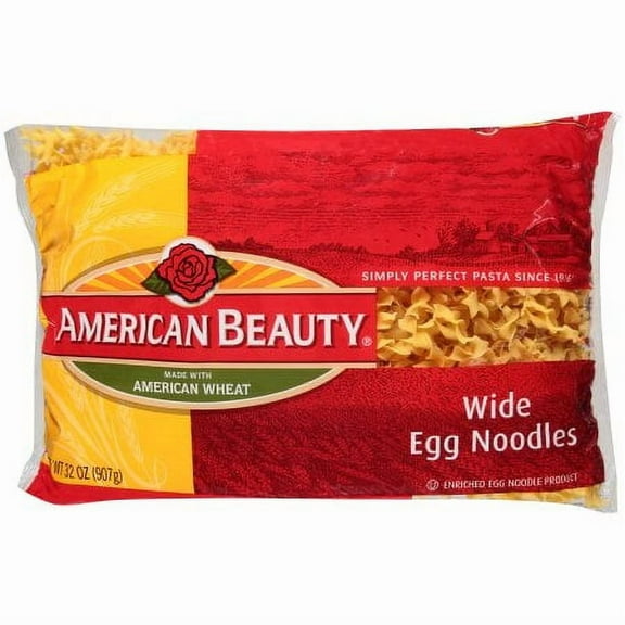 American Beauty Wide Egg Noodles (Pack of 10)