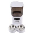 thumbnail image 1 of Alimentador Automático Para Mascotas De 5 Litros De Capacidad, Comederos Para Perros Y Gatos Desmontables Con Control Remoto De Porciones Por Aplicación, Dispensador, 1 of 7