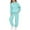 Mint Green, variant on Toddler Sweatsuit Set for Girls 2 Piece Long Sleeve Bow Hoodies Pullover and Jogger Pants Fall Winter Clothes 2-3 Years Girls Clothes