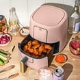 thumbnail image 3 of Beautiful 3 Qt Air Fryer with TurboCrisp Technology, EverGood Ceramic Nonstick Coating, Rose by Drew Barrymore, 3 of 12