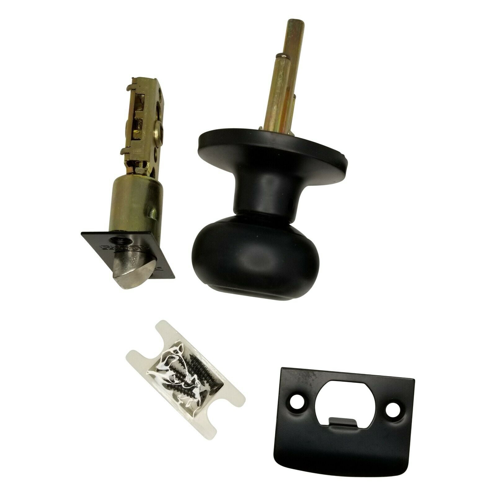 High Quality Door Knob Passage Lock Interior Bedroom Closet Oiled Rubbed Bronze
