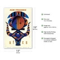 thumbnail image 2 of Africa - Air France - African Tribal Motif - Vintage Airline Travel Poster by Jaques Nathan-Garamond c.1960 - Master Art Print (Unframed) 13in x 19in, 2 of 4