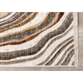 thumbnail image 4 of Rug Branch Contemporary Organic Cream Indoor Area Rug - 5' x 8', 4 of 8