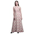 thumbnail image 1 of Bimba Robe Longue Sans Manches pour Femmes à Imprimé d'Oiseaux Style Chic Maxi-Robe-Xxx-Grand, 1 of 6