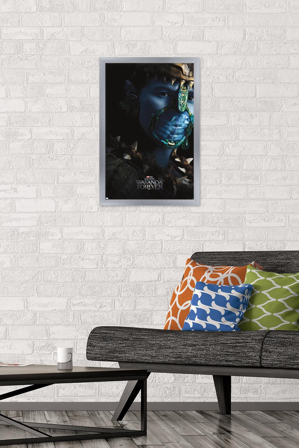 Marvel Black Panther: Wakanda Forever - Attuma One Sheet Wall Poster, 14.725" x 22.375" Framed