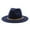 Navy, variant on Yanyanz Bucket Hats for Women, Western Cowboy Hat for Women Classic Roll Up Buckle Belt Women Retro Wide Brim Cowboy Hat, Hat A M