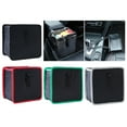 thumbnail image 3 of Compartimentos ajustables plegables para el automóvil Organizador de asientos Almacenamiento para accesorios delanteros de la Negro, 3 of 9