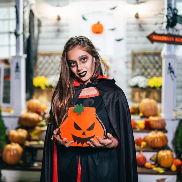 Bolsas de Regalo de Dulces para Niños de Halloween Bolsas de Calabaza