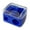 Blue, variant on Emdiqzs Makeup Pencil Sharpener Dual Hole Manual Sharpener with Lid for Cosmetic Pencils Eyeliners Lip Liners Black Clear