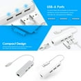 thumbnail image 4 of HLONK USB Type C to Ethernet RJ45 Network LAN Adapter Converter Y Hub For PC P4D2, 4 of 7