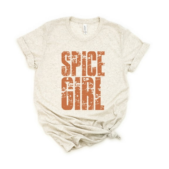 Spice Girl Block Distressed - Women's Short Sleeve Graphic T-Shirt