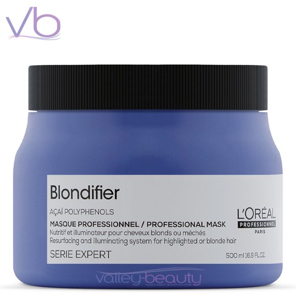 L'Oreal Professionnel Serie Expert Blondifier Masque / Masque Illuminant pour Cheveux Blonds 500ml