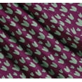 thumbnail image 3 of Soimoi Pink Cotton Voile Fabric Banana Leaves Print Fabric by Yard 42 Inch Wide, 3 of 7