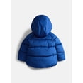 thumbnail image 2 of Wonder Nation Toddler Boys Heavyweight Puffer Jacket, Sizes 12M-5T, 2 of 3