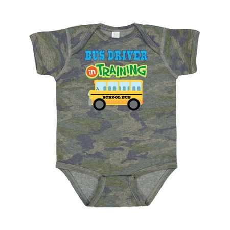

Inktastic Bus Driver in Training Gift Baby Boy or Baby Girl Bodysuit