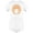 White, variant on Fluffy Hamster Bodysuit Infant -Image by Shutterstock, Newborn