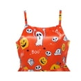thumbnail image 4 of Girls Dress Halloween Pumpkin Ghost Costume Tank Dress 4, 4 of 6