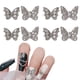 thumbnail image 1 of 8 Uds. De circonitas para uñas, dijes para decoración de uñas en 3D, diamantes de imitación de mariposa, decoración de manicura de aleación brillante a la moda para decoración de uñas artesanales en, 1 of 8