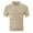 Khaki, variant on yillto Men's Muscle Golf Shirts V Neck Slim Ribbed T Shirts Short Sleeve Collar Shirt Knit Casual Tee