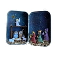 thumbnail image 4 of Figuras de Belén navideño, adornos navideños, colección de esculturas, regalos, decoraciones de escritorio para sala de estar interior, 4 of 9