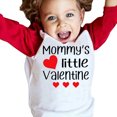 thumbnail image 5 of Kids Baby Valentine's Day T Shirt Love Heart Long Sleeve Cotton Tops Valentines Day Spring Clothes for Little Boys Girls Size 2-3, 5 of 5