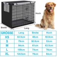 thumbnail image 2 of Sleeping Dog Crate Cover, Pet Crate Cover, S: 79 x 50.8 x 53 cm, 2 of 5