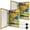 Wood Color-2Pcs, variant on Threns 1/2/4 Pcs Kids Art Frame Front Opening Kids Artwork Display Frame Changeable Kids Artwork Frame Holds 50-100 Works of Art for Kids Drawings Children Art Projects