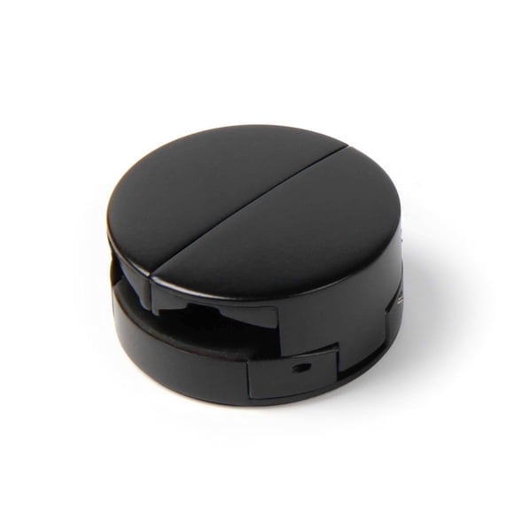 Soporte compacto de metal para teléfono en bicicleta Loop Micro, negro, para tapa de potencia