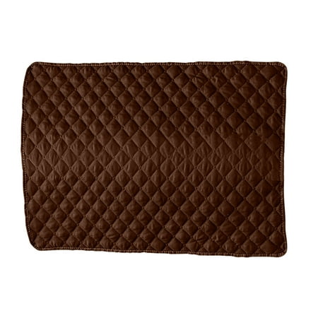 Coffee Water Resistant Pet Sofa Mat With Pillow For Dogs And Cats 39X30 Inches Non Slip Couch Cover Machine Washable Canvas Mat For Medium Sized Pets