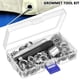 thumbnail image 2 of Kenally 103 piezas/Kit de lona anticorrosiva con ojales de acero, zapatos de tela impermeables, bolsa de ropa, accesorios de ojales de Bombillas para automóviles, 2 of 6