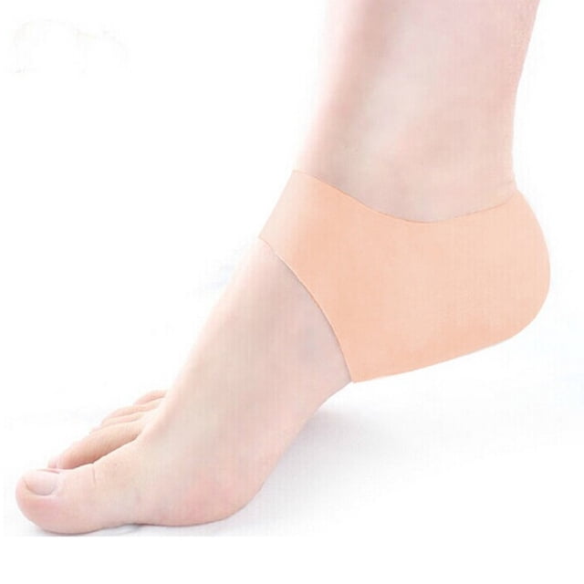 Protectores de talón - Hidratante para ampollas, pies agrietados, fascitis plantar - Soporte de cojín suave
