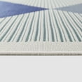 thumbnail image 5 of Balta Helidon Modern Geometric Indoor/Outdoor Area Rug 5'3" x 7' - Navy, 5 of 5