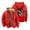 Red, variant on Heated Rivalry Merch Ilya Rozanov Zip Up Jacket Long Sleeve Winter Parka Women Men Casual Fashion Coat