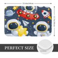 thumbnail image 2 of Yiaed Astronaut And Space Print Flannel Doormat Mat Outdoor Indoor Door Mats,Welcome Matt Outdoor Front Door Mat Doormat Outdoor Mat Outdoor Mat,16"x24", 2 of 7