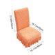 thumbnail image 3 of Fundas De Silla De Poliéster Funda elástica para silla de jacquard naranja con estampado de flechas, para taburetes de comedor, decoración para todas las estaciones (1 unidad) JASKFLY, 3 of 9