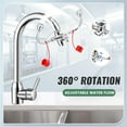 Huanyu Faucet Mounted Eyewash Station 360°Rotation Emergency Eye Wash ...