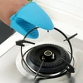 thumbnail image 2 of Cooking Glove, Heat Resistant Mitten Design Microwave Oven Silicone Healthy Anti Slip  For Kitchen, 2 of 8