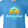 thumbnail image 4 of Inktastic Summer Enjoy the Sunshine Huntington Beach California Blue Youth T-Shirt, 4 of 5