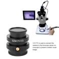 thumbnail image 4 of SZMCTV1/3, Clear Practical Packaging Box C-mount Lens Adapter, For Microscope Cameras Trinocular Stereo Microscope, 4 of 8