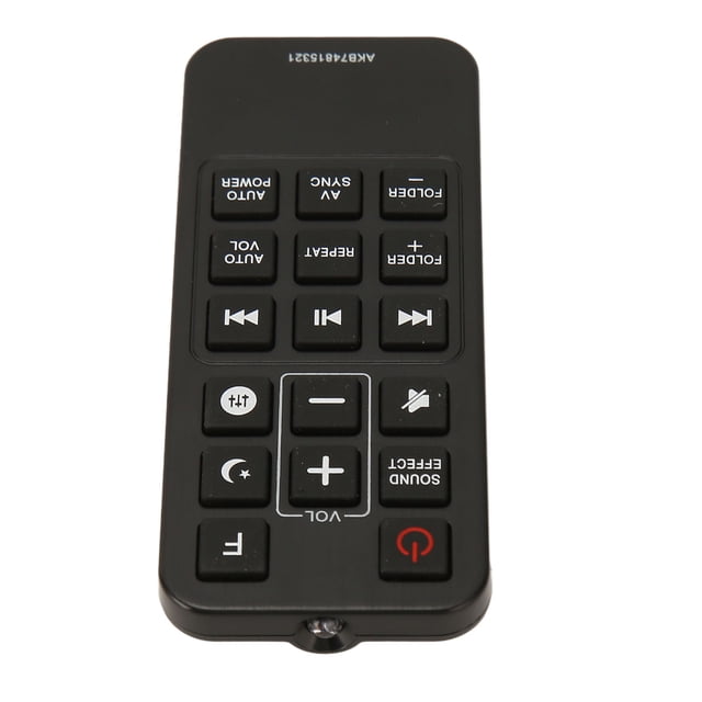 Control remoto de la Barra de Sonido, Reemplazo de control remoto AKB74815321 Diseño Ergonímico para SJ5Y Para SJ5 para SPJ4B W PARA SJ4Y