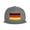 Gray, variant on Flat Bill Snapback Hats for Men Women German Flag Germany Hip Hop Style Plain Baseball Cap Black
