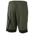 thumbnail image 4 of Pantalones cortos deportivos para hombre, pantalones cortos de entrenamiento de secado rápido de verano para baloncesto/correr, verde, 4 of 8