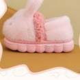 thumbnail image 4 of IROINNID Children's Winter Indoor Non Slip Slippers Girls/Boys Plush Soft Sole Cute Home Cotton Slippers, Size 15M-13Y, 4 of 9