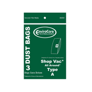 Shop Vacuum Style A Vac Cleaner Bags 1.5 Gallon Type 360SW, 906-67-00, 9066700 [3 Bags]
