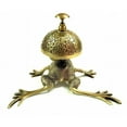 thumbnail image 5 of Antique Brass Frog Bell Hotel Counter Reception Desk Bell Decor Nautical Gift, 5 of 5