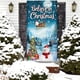 thumbnail image 1 of Decoraciones navideñas, Cubrepuertas navideño, Fondo navideño ideal para fiestas de Año Nuevo y decoración invernal. Medidas: 78,7 x 35,4 pulgadas. Cubrepuertas de poliéster., 1 of 6