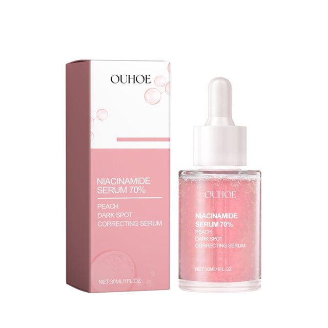 Extracto de melocotón 30 ml, extracto facial hidratante e iluminador, reduce la hiperpigmentación y la melanina, limpieza diaria, belleza 30 ml