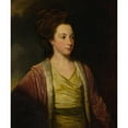 thumbnail image 2 of George Romney 20x23 Black Ornate Framed Double Matted Museum Art Print Titled: Portrait of Frances Alicia Bennet (B. 1749), 2 of 5