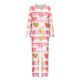 thumbnail image 3 of Pantalones Cortos de Manga Larga Pajama Set Día de San Valentín No Posicionamiento Impresión Top con Pantalones de Bolsillo Recortados, Blusas de Manga Larga de las Mujeres para Deportes en el Hogar, 3 of 6