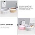 thumbnail image 4 of LOLIPPYY 1Pcs Small Storage Basket with Lid for Simple Organization in Office, 4 of 8